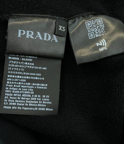 Prada Cotton Hoodie Ujl186 S202 1yyb Women's Size XS Prada