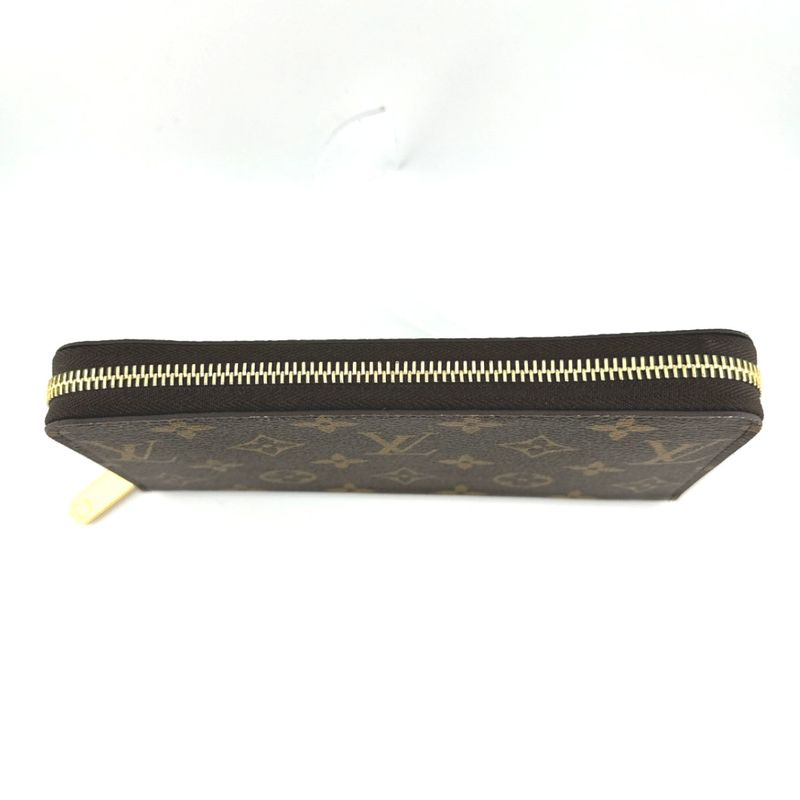 Louis Vuitton M42616 Monogram Round Zipper Zippy Wallet Long Wallet Louis