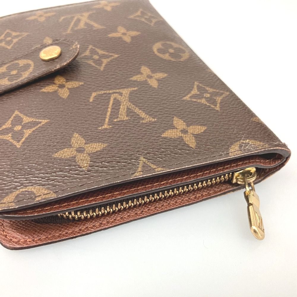 Louis Vuitton Monogram Porte Papier Zip Pass Case Miss Ing