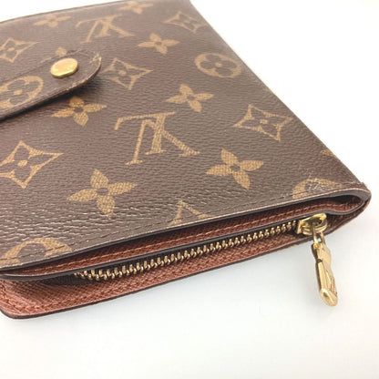 Louis Vuitton Monogram Porte Papier Zip Pass Case Miss Ing