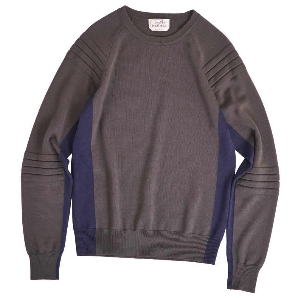 Hermes Knit Sweater Long Sleeve Wool