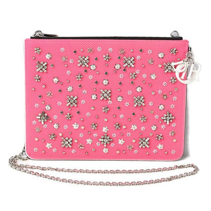 Christian Dior Chain Shoulder Bag Clutch Pouch