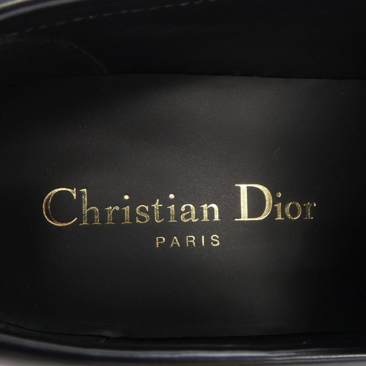 Christian Dior CODE Loafers Signature Plate Kdb749 aca Shoes — view 6