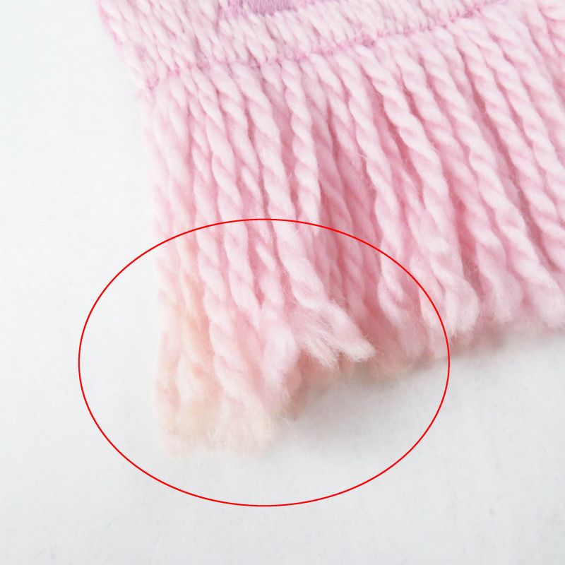 Louis Vuitton M76178 Echarpe Logomania Arafolie Wool Silk Rose