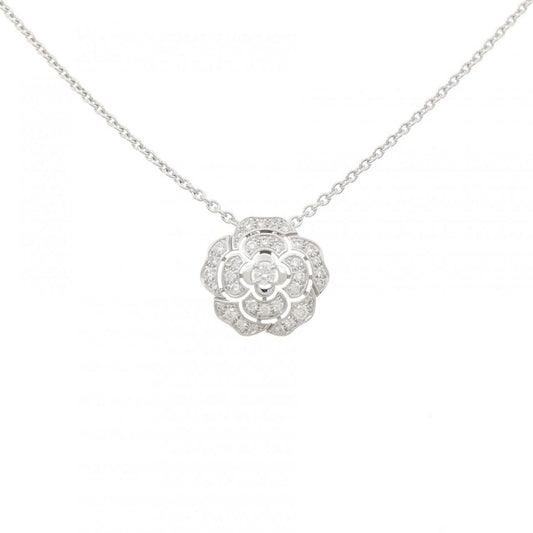 Chanel Camellia Necklace Gold
