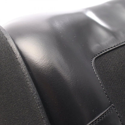 Prada Brushed Leather Chelsea Boots — view 9