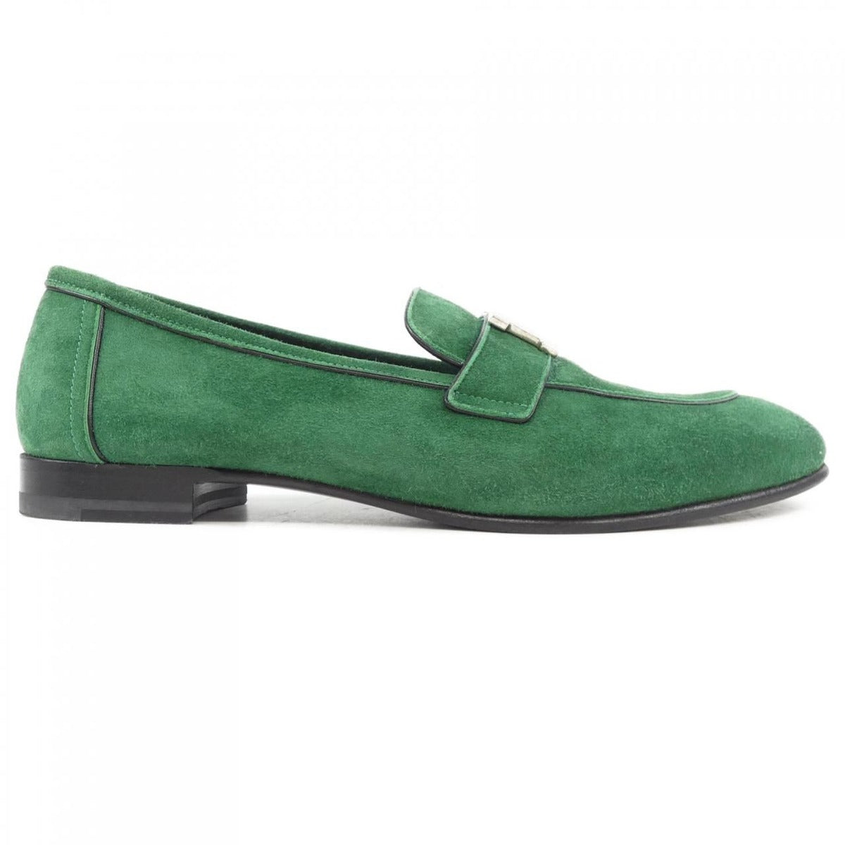 Hermes Paris Shoes Green 38