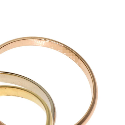 Cartier Trinity XS #49 Ring 18K Yellow Gold 18K Pink Gold 18K White Gold Ladies