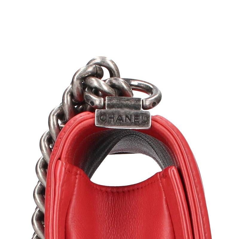 Chanel Boy Chanel 25 Lambskin Shoulder Bag Women 25