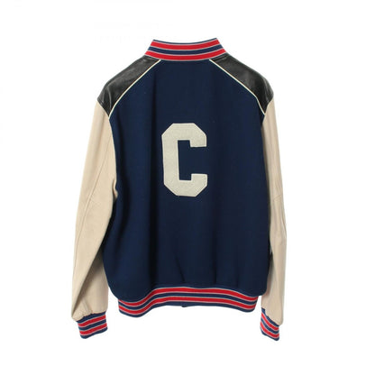 Celine Stadium Jean Classic Teddy Jacket Wool Leather — view 2