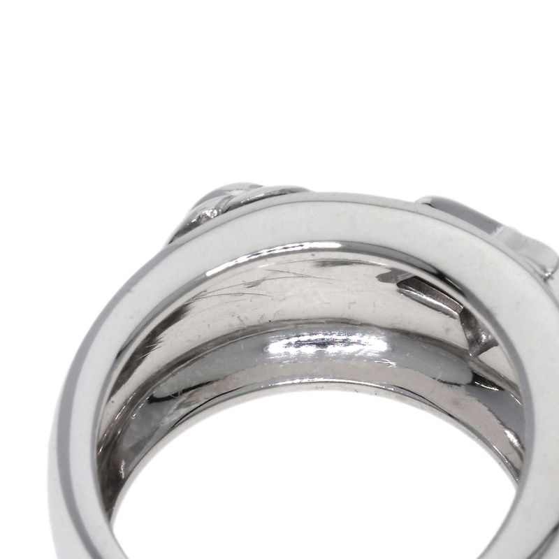 Chanel Three Symbols Diamond Ring - 18K White Gold Ladies