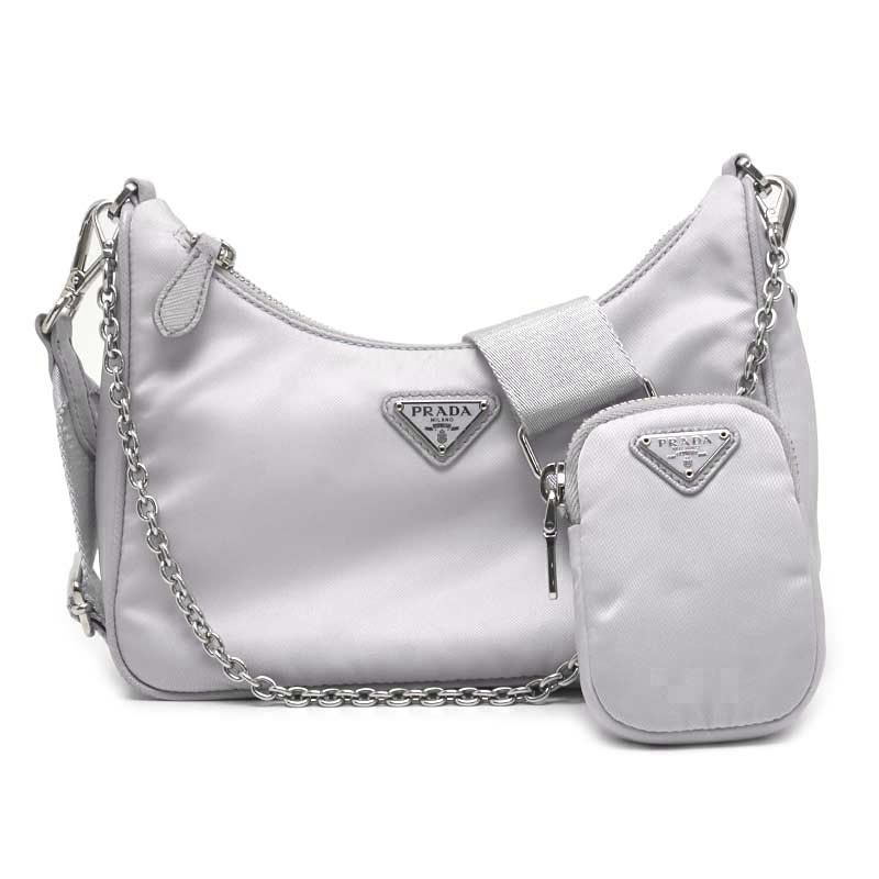 Prada Re-edition 2005 Shoulder Bag 1bh204 With Pouch