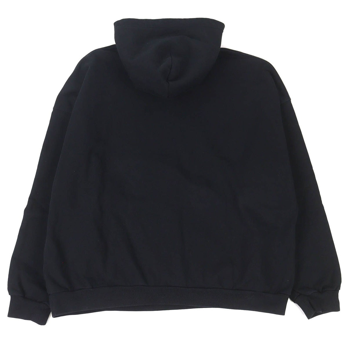 Balenciaga Cotton Distressed Carre Gig Logo Print Hoodie — view 2
