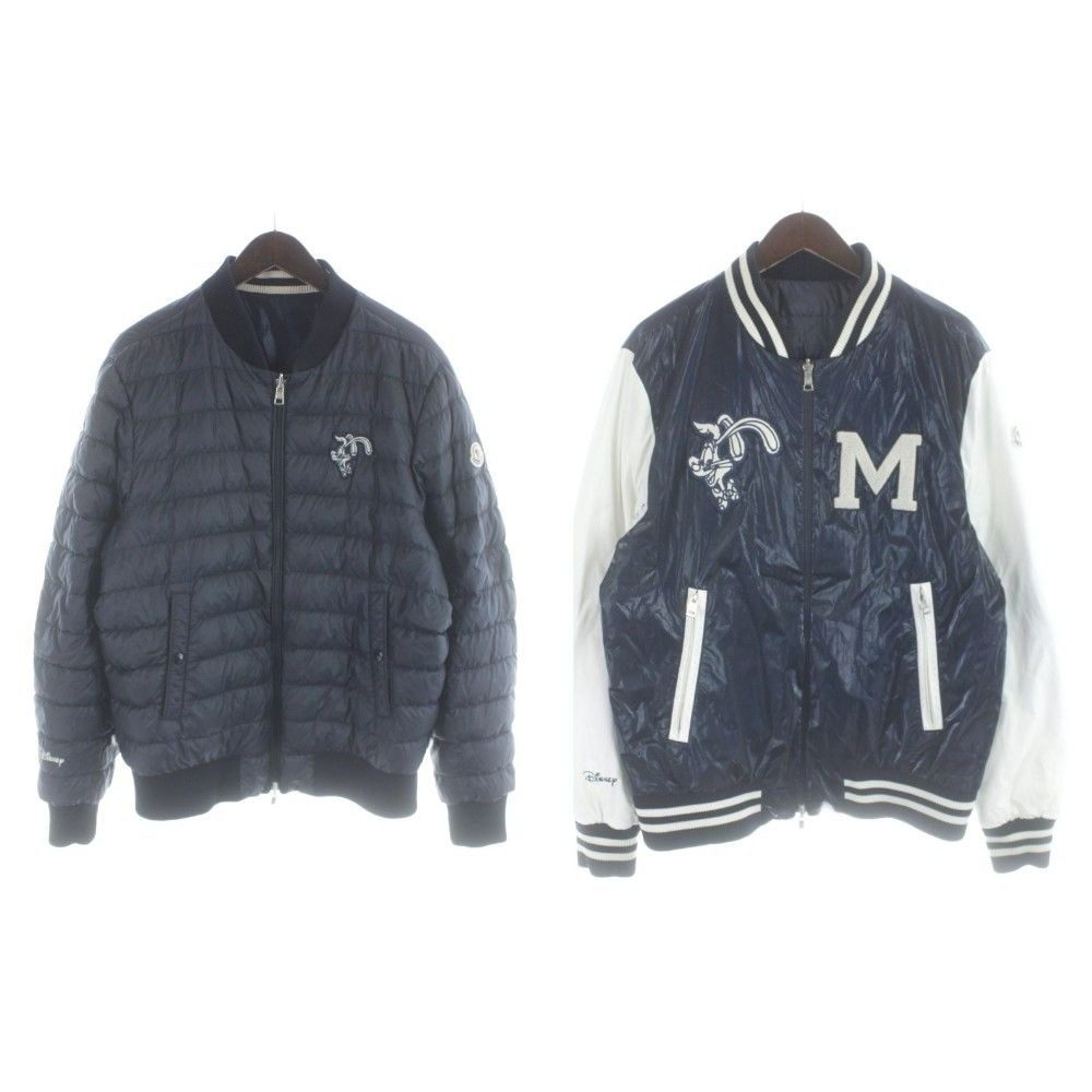 Moncler Saber Disney Roger Rabbit Collaboration Down Jacket Reversible 3 Navy MW