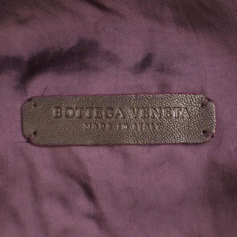 Bottega Veneta Leather Tailored Jacket 221384 Vn310 Purple 44