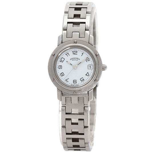Hermes Clipper Watch SS