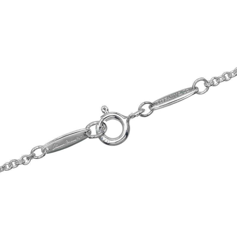 Tiffany & Co Open Cross Silver 925 Ladies 6.54g Necklace