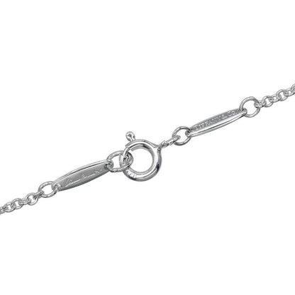 Tiffany & Co Open Cross Silver 925 Ladies 6.54g Necklace