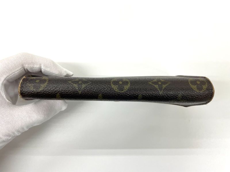 Louis Vuitton Monogram Porte Trésor International Long Wallet M61215 Brown Made