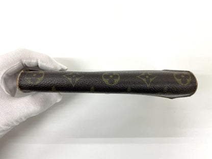 Louis Vuitton Monogram Porte Trésor International Long Wallet M61215 Brown Made