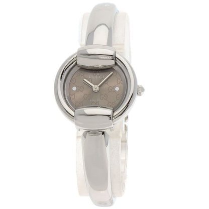 Gucci GG Round Face Bangle Watch SS