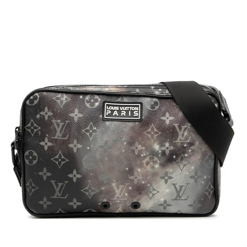 Louis Vuitton Monogram Galaxy Alpha Black Gray Purple