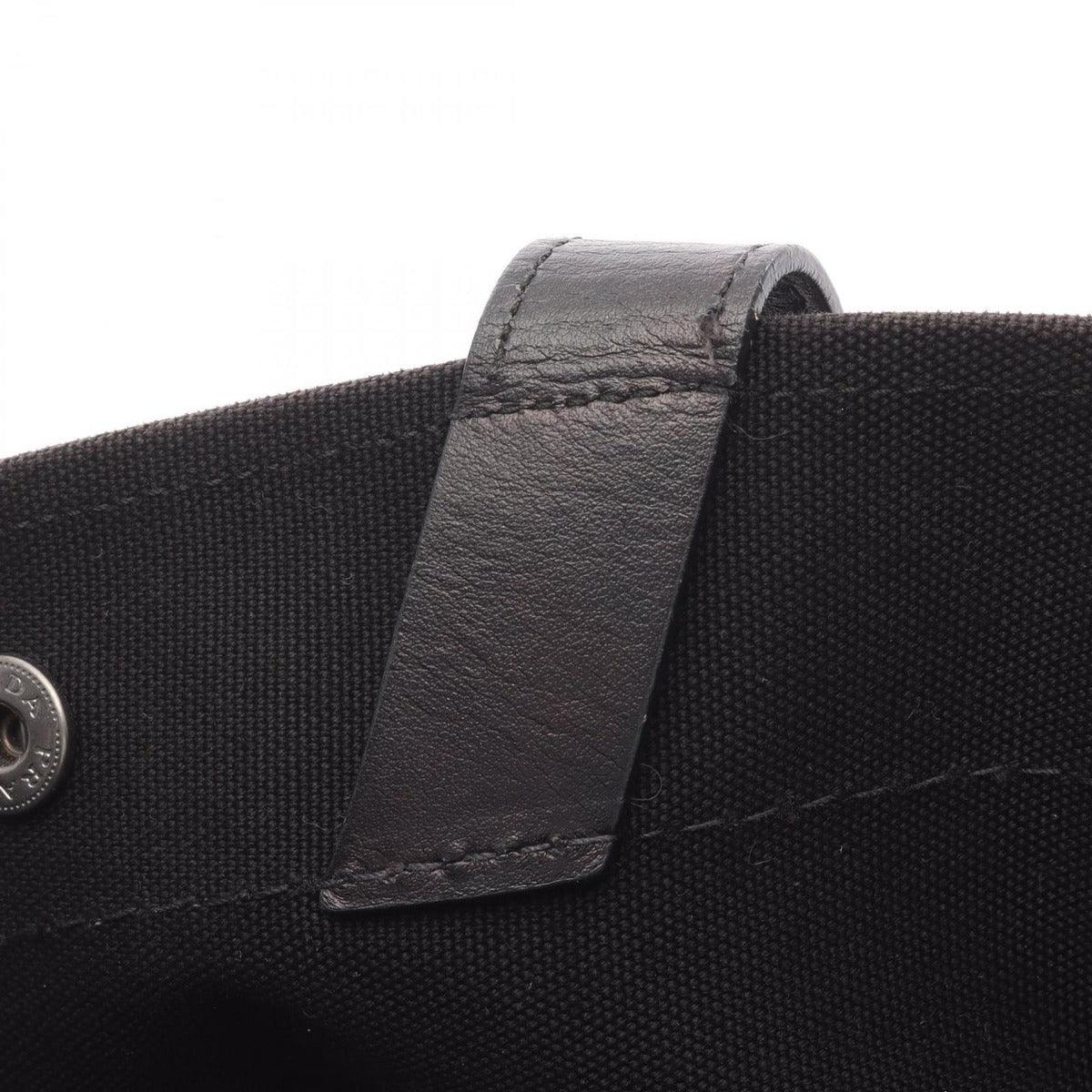 Prada Tote Denim City Calf Black 2-Way — view 5