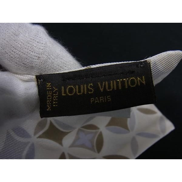Louis Vuitton Ribbon Scarf Band Multicolor 100% Silk — view 2