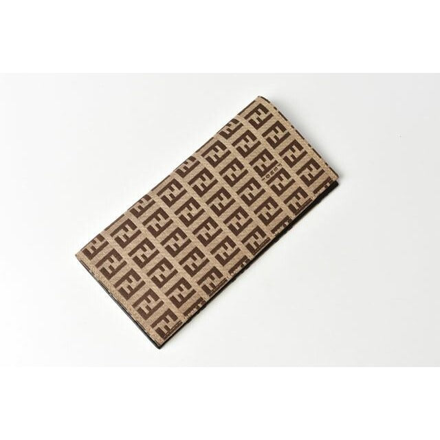 Fendi Wallets Long Wallet FF Logo Zucca Beige Brown 8 M0010 00 Ny2 — view 2