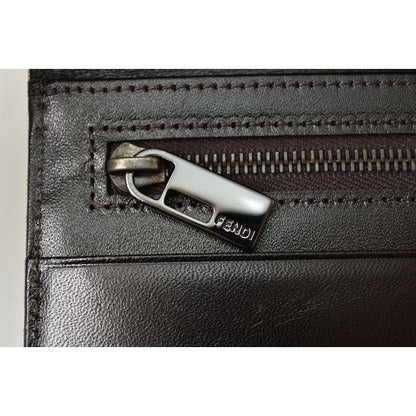 Fendi Wallets Long Wallet FF Logo Zucca Beige Brown 8 M0010 00 Ny2 — view 7