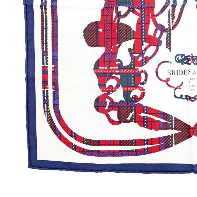 Hermes Petit Carre 40 Scarf Brides De GALA Silk Multicolor Accessory
