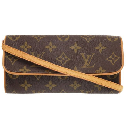 Louis Vuitton Pochette Twin PM Monogram Shoulder Bag 1068