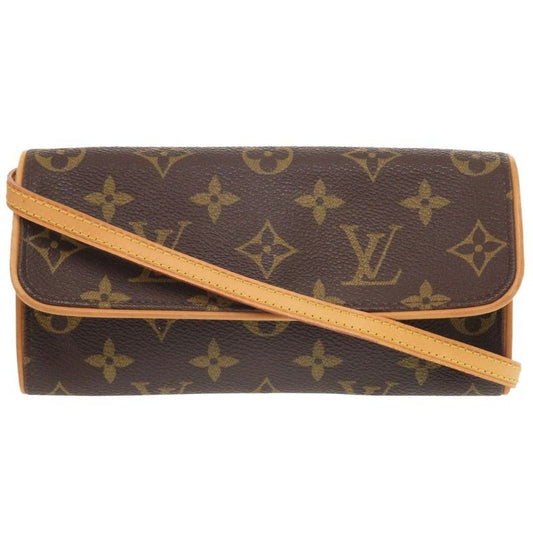 Louis Vuitton Pochette Twin PM Monogram Shoulder Bag 1068