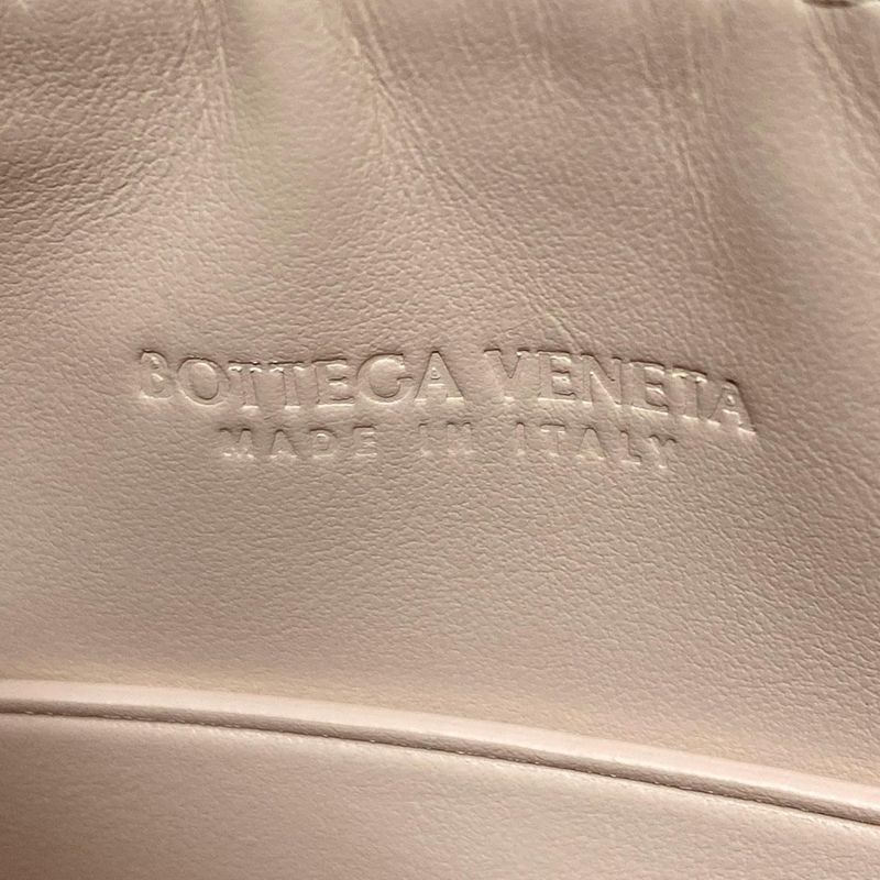 Bottega Veneta Shoulder Bag Mini Sunrise Light Pink Leather