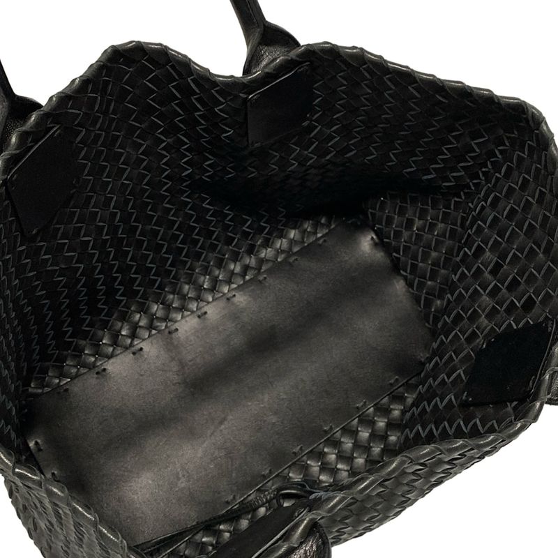 Bottega Veneta Tote Bag Cabas PM 141498 Black Limited Edition Of 250 Leather
