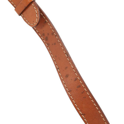 Celine Macadam Vintage Crossbody Shoulder Bag Brown PVC Leather Women Celine