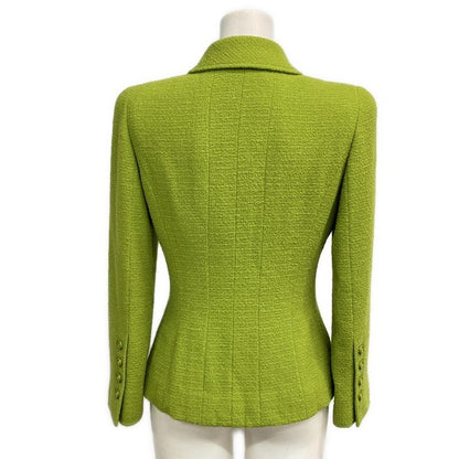 Chanel Jacket Women - Light Green Long Sleeves / Autumn / Winter / Shoulder