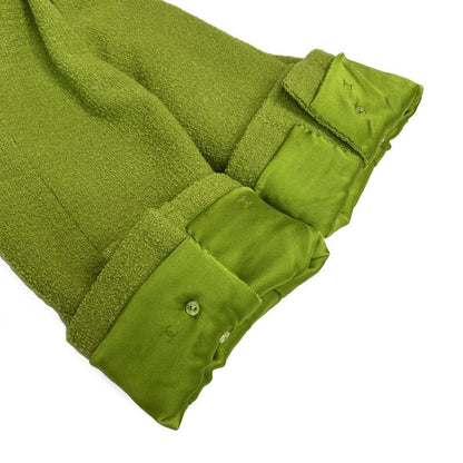 Chanel Jacket Women - Light Green Long Sleeves / Autumn / Winter / Shoulder