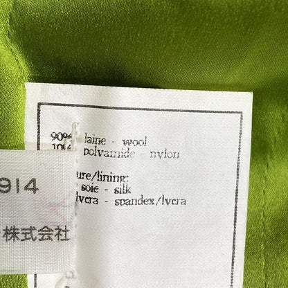 Chanel Jacket Women - Light Green Long Sleeves / Autumn / Winter / Shoulder