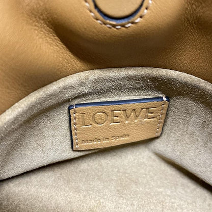 Loewe Flamenco Clutch Nano Light Brown Leather