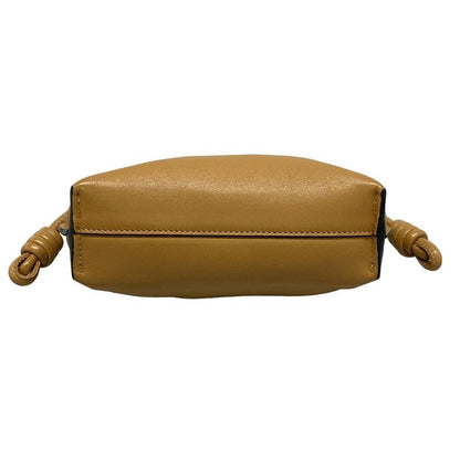 Loewe Flamenco Clutch Nano Light Brown Leather