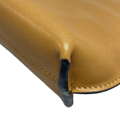 Loewe Flamenco Clutch Nano Light Brown Leather