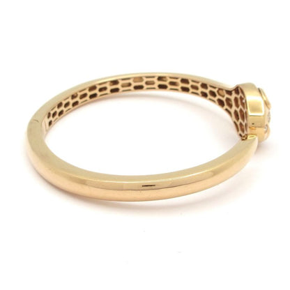 Bvlgari Bangle Serpenti 18K Pink Gold X Diamonds X Rubellite Pave Diamonds