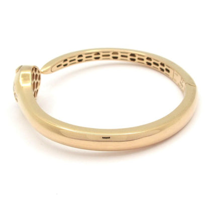 Bvlgari Bangle Serpenti 18K Pink Gold X Diamonds X Rubellite Pave Diamonds