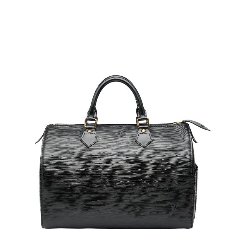 Louis Vuitton Epi Speedy 30 Mini Boston Bag Handbag M43002 Noir Black Leather