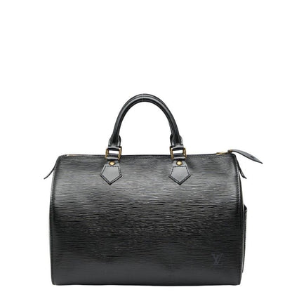 Louis Vuitton Epi Speedy 30 Mini Boston Bag Handbag M43002 Noir Black Leather