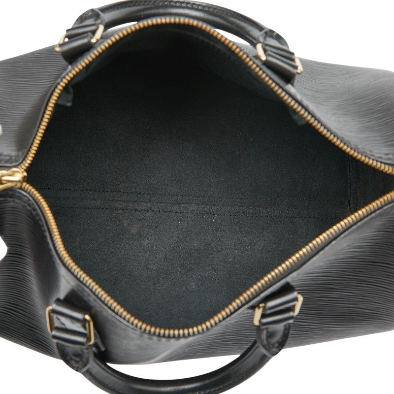 Louis Vuitton Epi Speedy 30 Mini Boston Bag Handbag M43002 Noir Black Leather