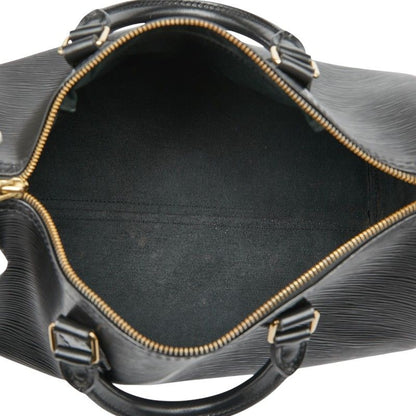 Louis Vuitton Epi Speedy 30 Mini Boston Bag Handbag M43002 Noir Black Leather