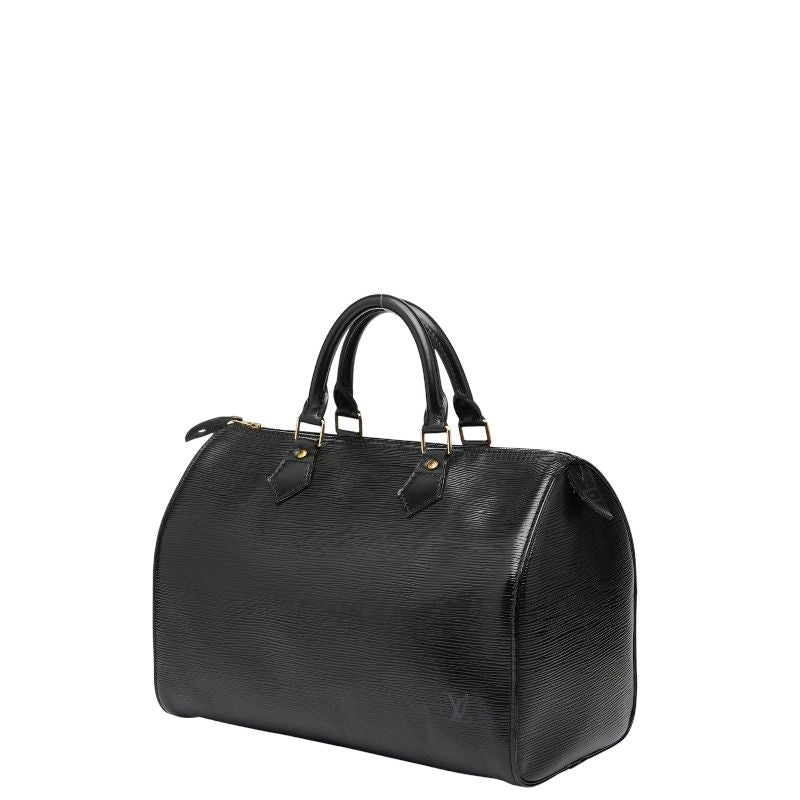 Louis Vuitton Epi Speedy 30 Mini Boston Bag Handbag M43002 Noir Black Leather