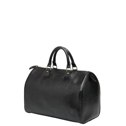 Louis Vuitton Epi Speedy 30 Mini Boston Bag Handbag M43002 Noir Black Leather